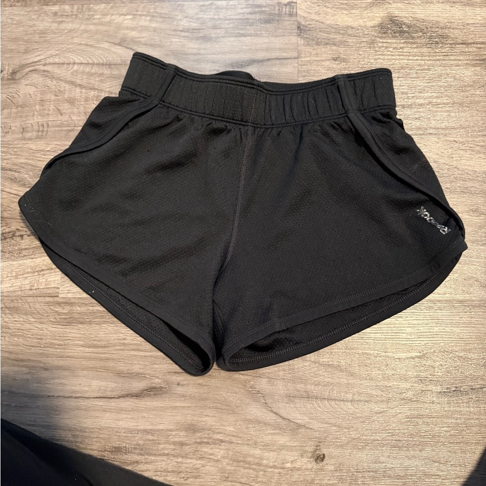 Reebok Women's Black Athletic Shorts